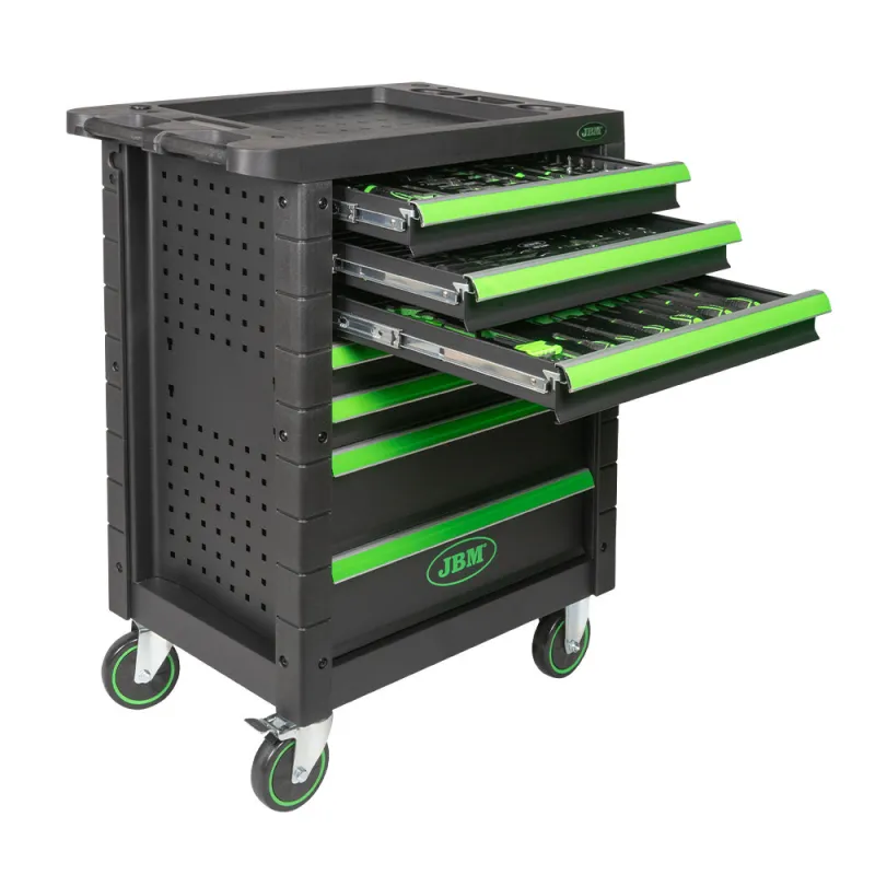 The Driver Warehouse | CARRINHO DE FERRAMENTAS COM 7 GAVETAS