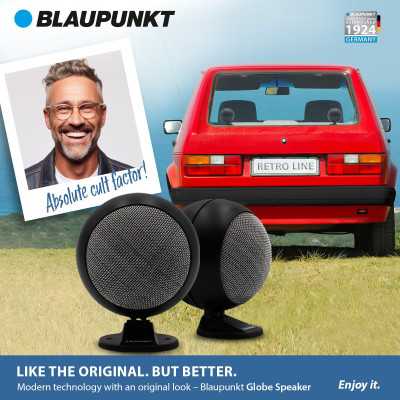 The Driver Warehouse | BLAUPUNKT Globe Speaker (set de 2) 55W